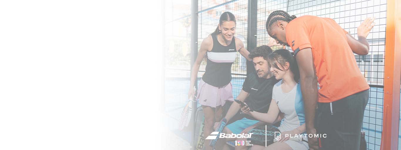 Playtomic & Babolat Partnership Playtomic & Babolat Partnership