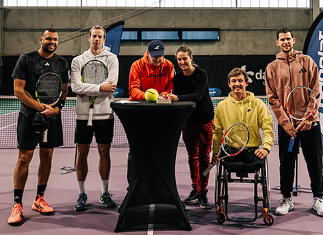 Banner Babolat Cup Rebond Association