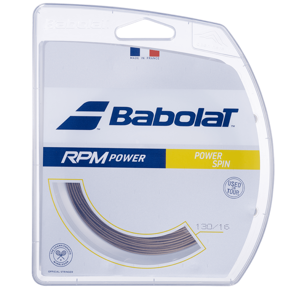 Babolat RPM Power + Xcel Cordage