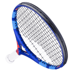 Raquette De Tennis Babolat Drive Junior - Graphite & Aluminium - Légère (215g) - Pour Enfants 125-135 Cm - Grip Petit - Plan Cordage 16x19 - Bleu/Rouge
