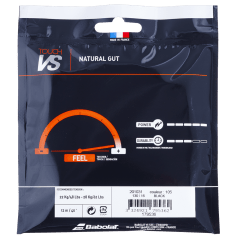 Babolat - バボラ タッチVS 125 ナチュラル Babolat Touch VS ２張り バボラ(BabolaT) タッチ VS (TOUCH VS) 1.25mm/17G ナチュラル