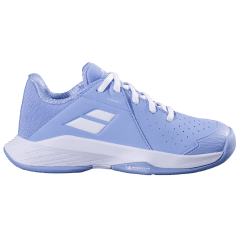 Scarpe Da Tennis Babolat Jet M3 Jr Per Bambini – Suola Per Terra Battuta, Blu Scuro E Giallo, In Mesh Traspirante