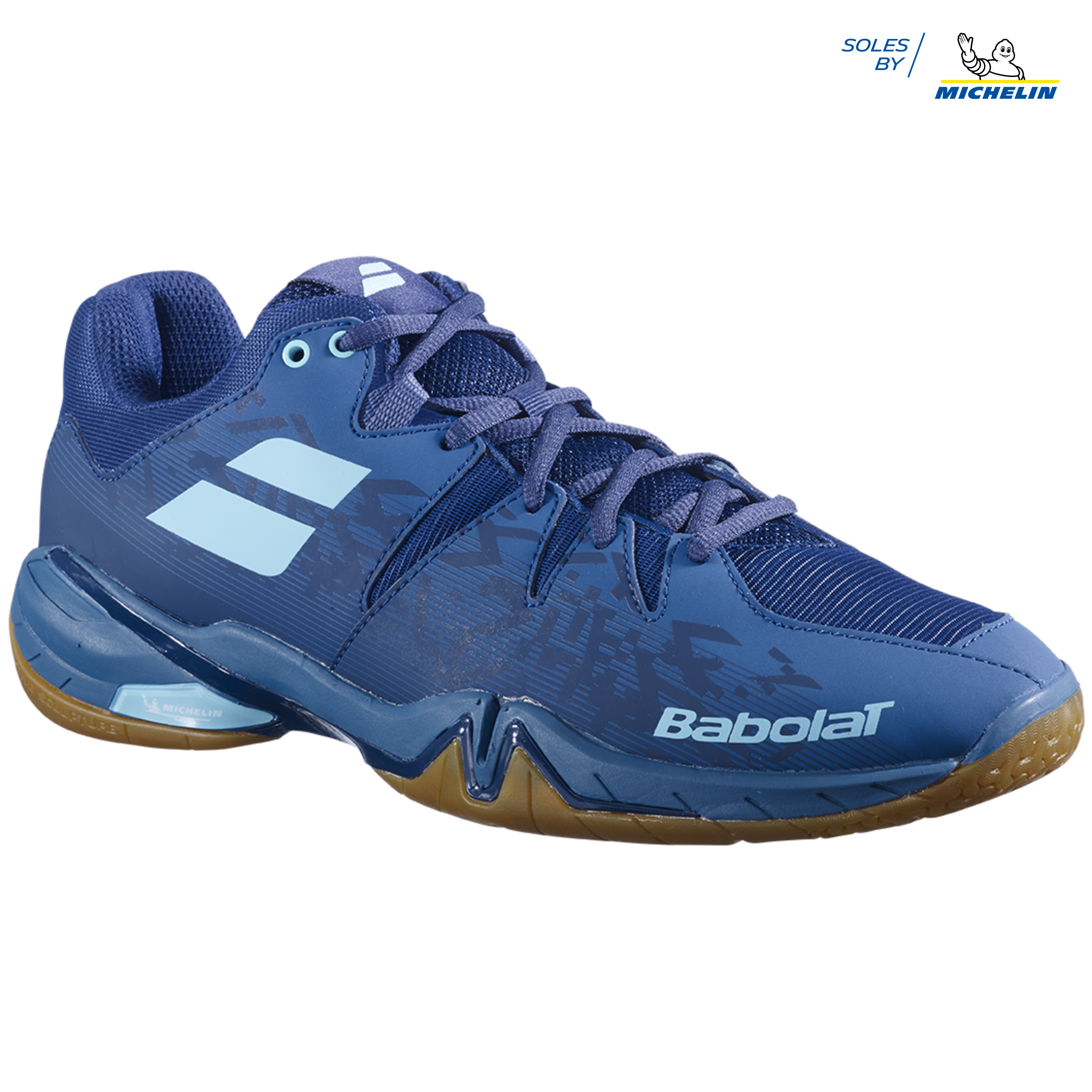Babolat Shadow Spirit Men's Badminton Shoes Sports Athletic Blue 30S1611 