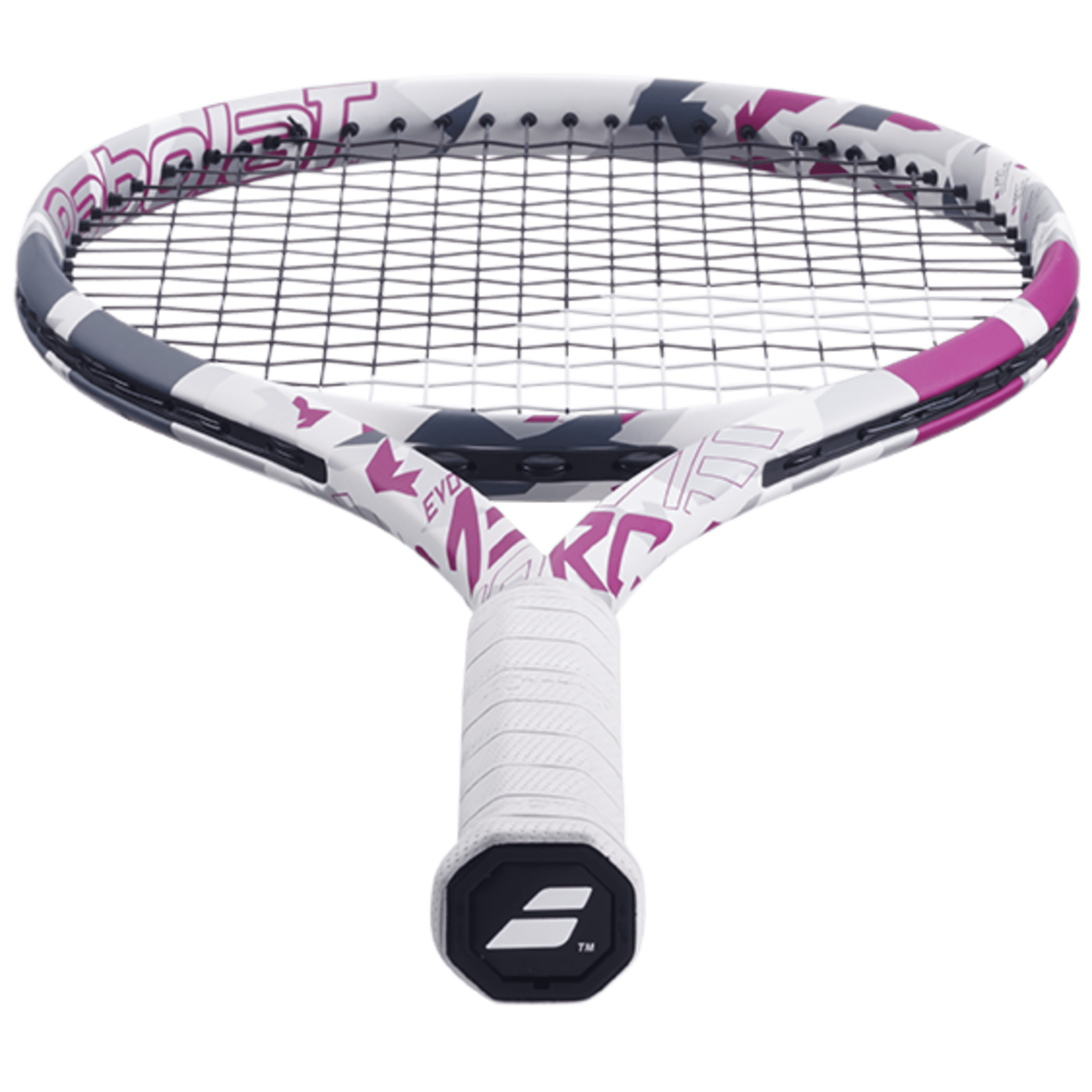 Tennis racquet | Evo Aero Pink Strung | Babolat