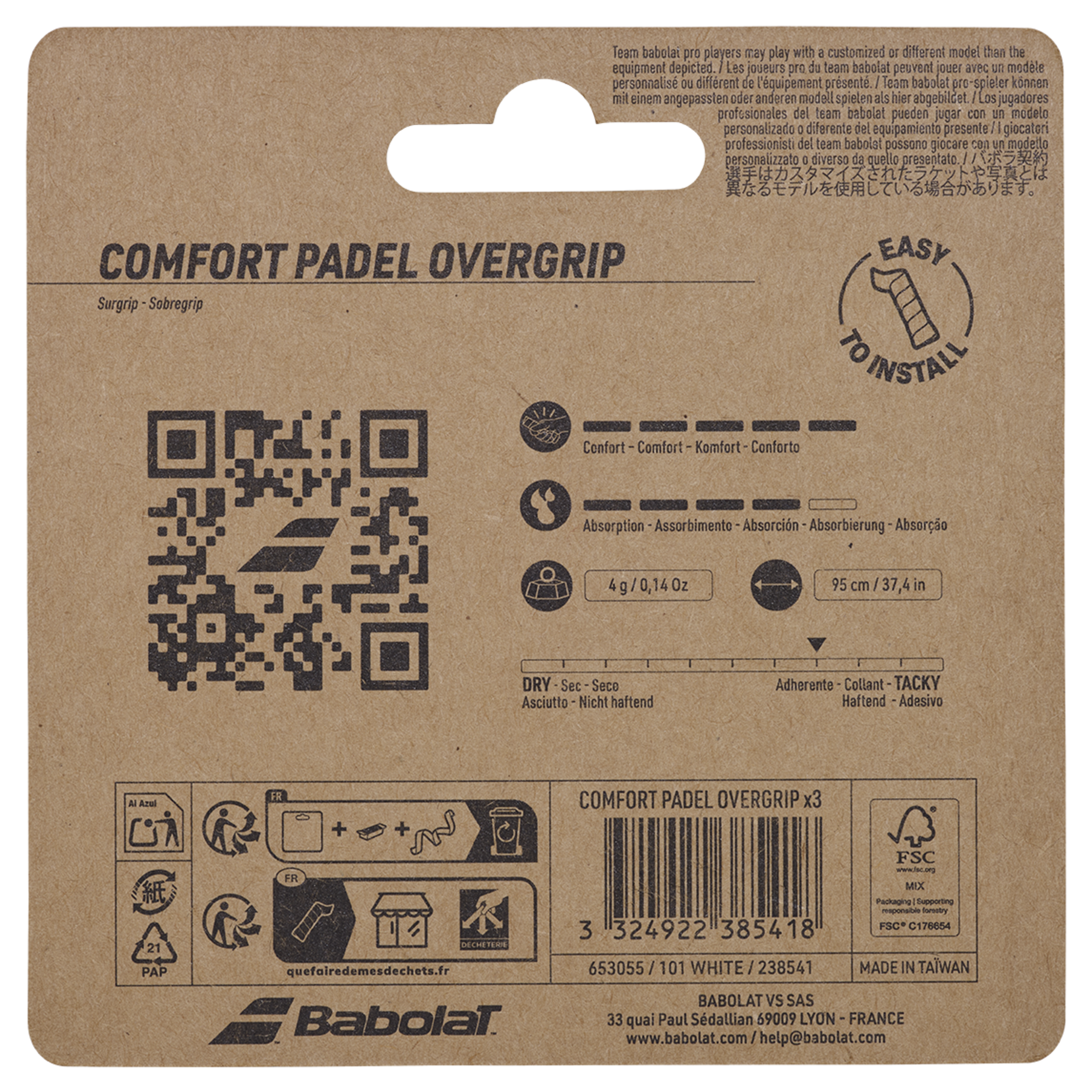 Comfort Padel x3