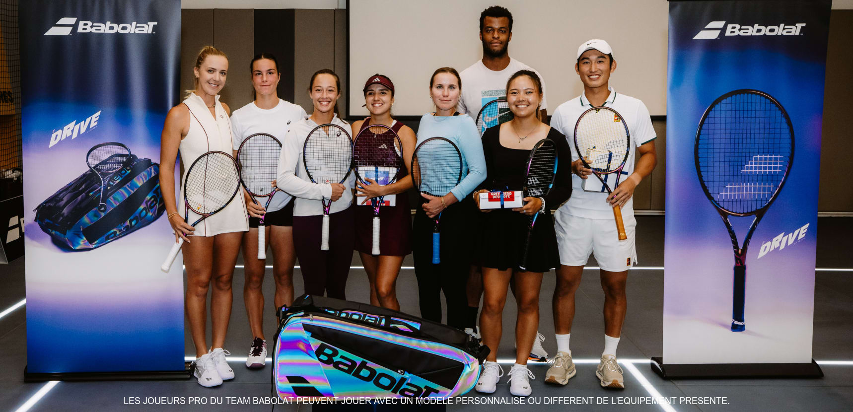 Babolat tennis family