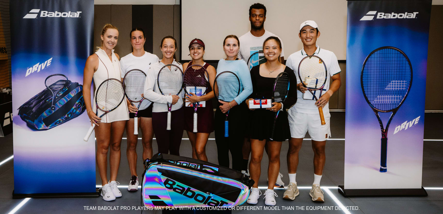 Babolat tennis family