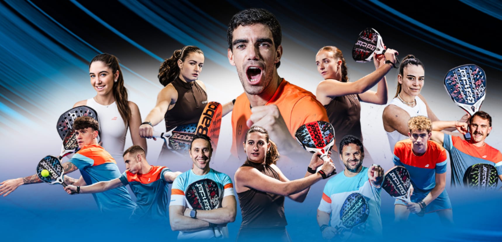Babolat padel players