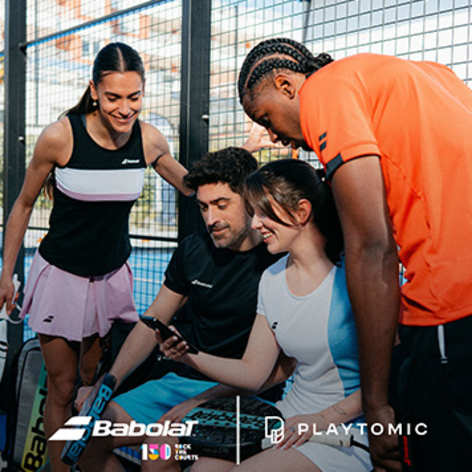 Playtomic & Babolat Partnership Playtomic & Babolat Partnership