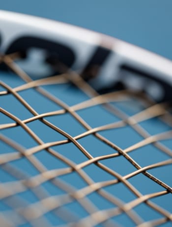 16G V5 100% Natural Gut Tennis Racquet String Red Resin Color 1 SET N.G.W