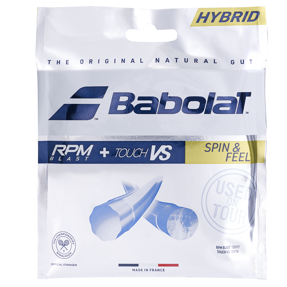 Babolat RPMブラスト125 + TOUCH VS 130　5張りセット