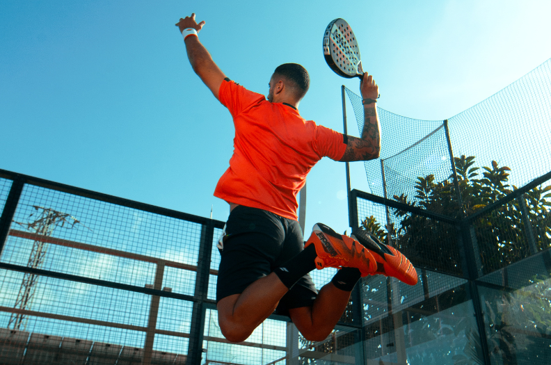 Padel tactics player 1